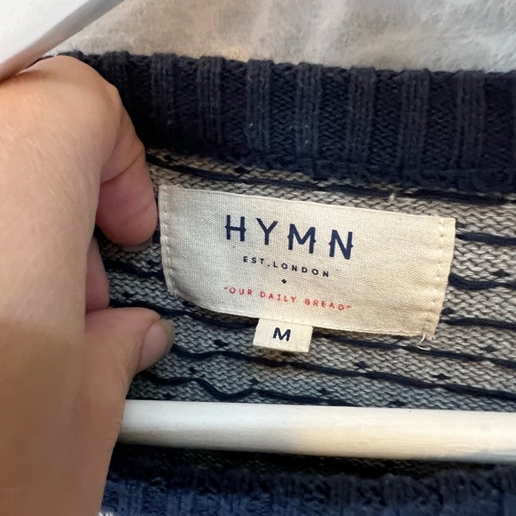 HYMN SWEATER M MEDIUM COLORFUL GRAY - Picture 10 of 13